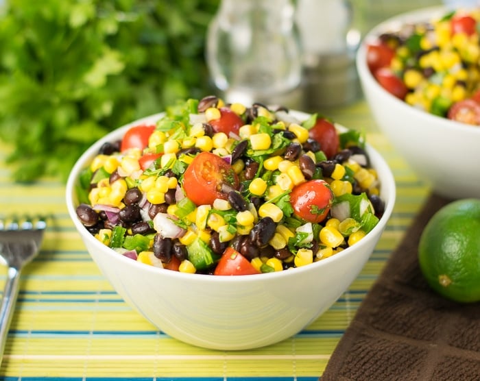 Black Bean and Corn Salad with Lime Juice - Fox Valley Foodie
