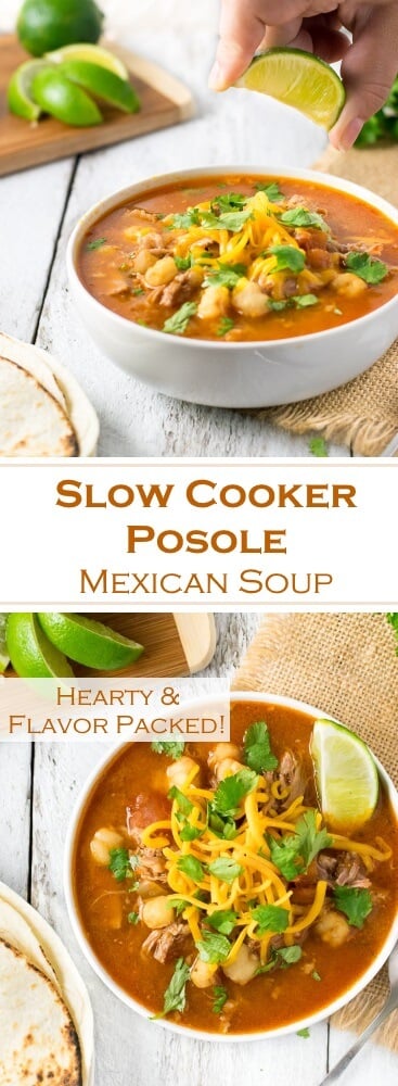 Slow Cooker Posole - Mexican Soup - Fox Valley Foodie