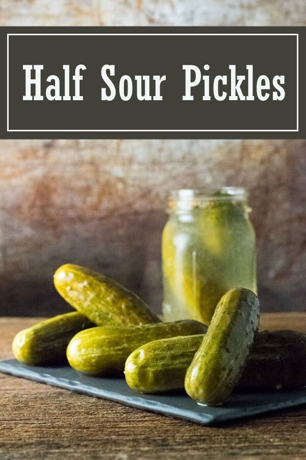 Half Sour Pickles - Fox Valley Foodie