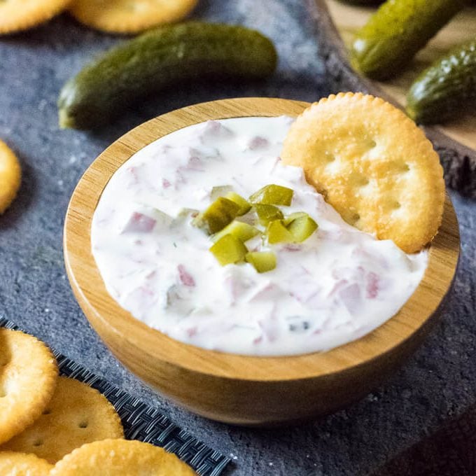 Pickle Wrap Dip - Fox Valley Foodie