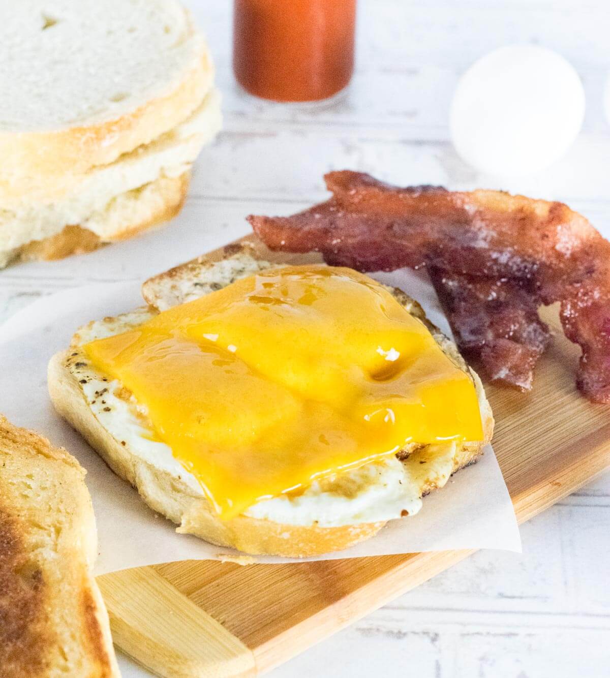 Fried Egg Sandwich - White Lights on Wednesday