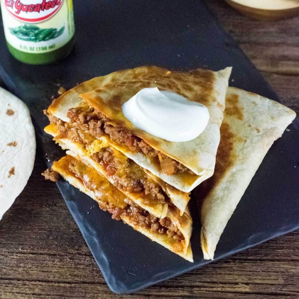 Ground Beef Quesadillas Fox Valley Foodie