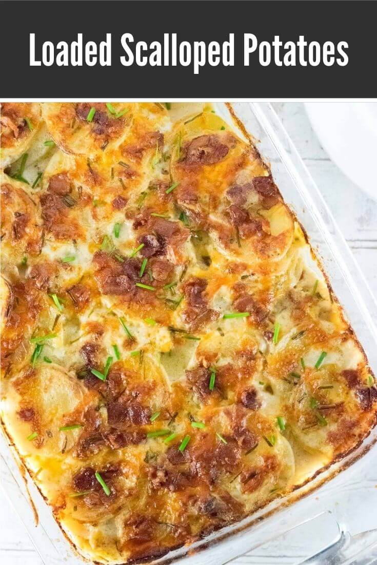 Loaded Scalloped Potatoes - Fox Valley Foodie