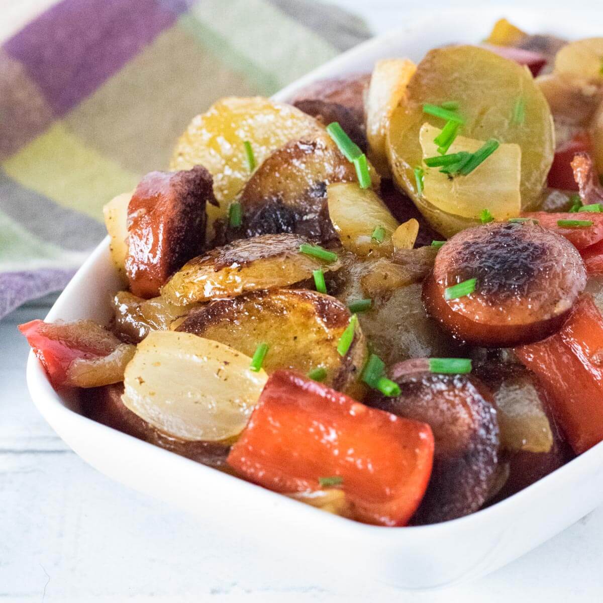 Smothered Potatoes and Onions