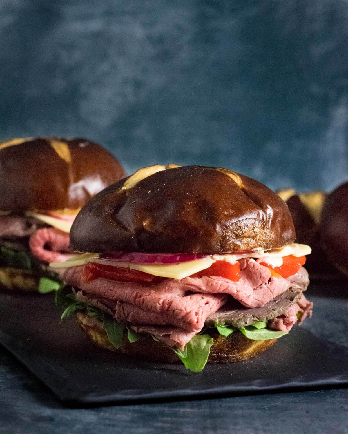 Roast beef sandwich.