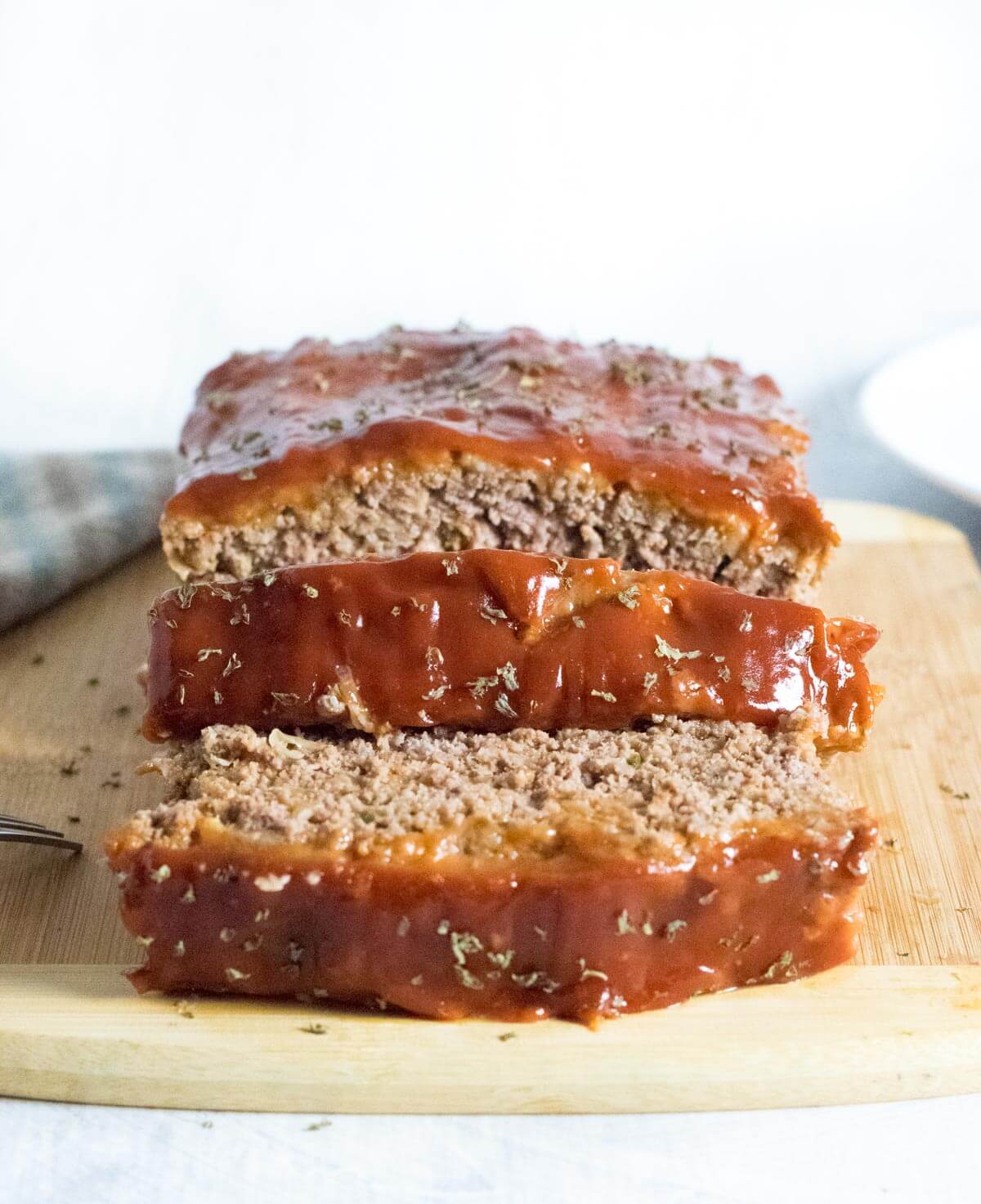 Meatloaf with panko.