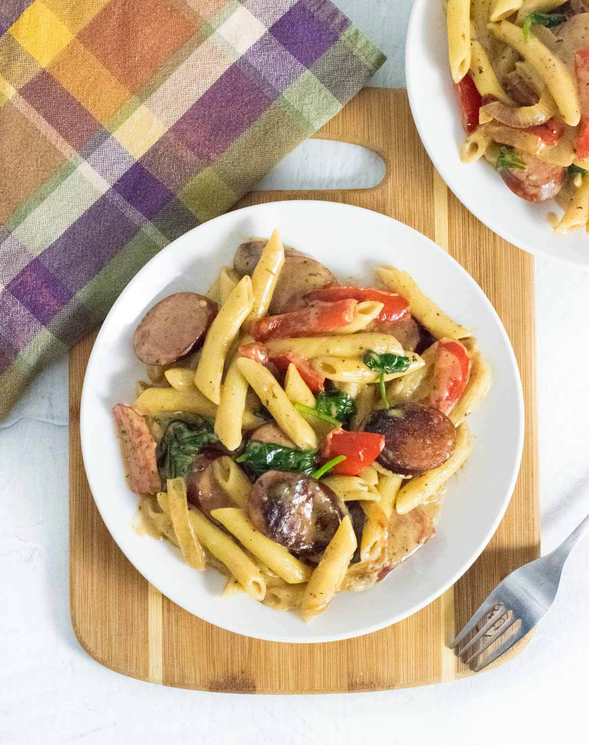 Kielbasa Pasta.